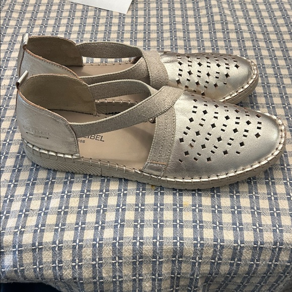 Joseph Seibel Sophie 44 leather pull on flat espadrille - Picture 6 of 13